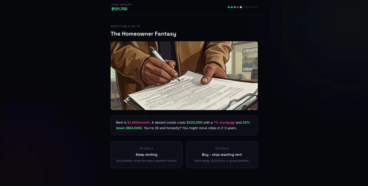 The Homeowner Fantasy — rent vs. buy when you might move in a few years