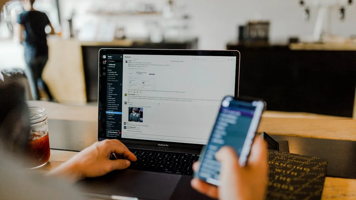A smartphone showing a financial portfolio — owning premium assets from your pocket